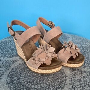 Söfft Cali Wedge Sandal - Rose Taupe